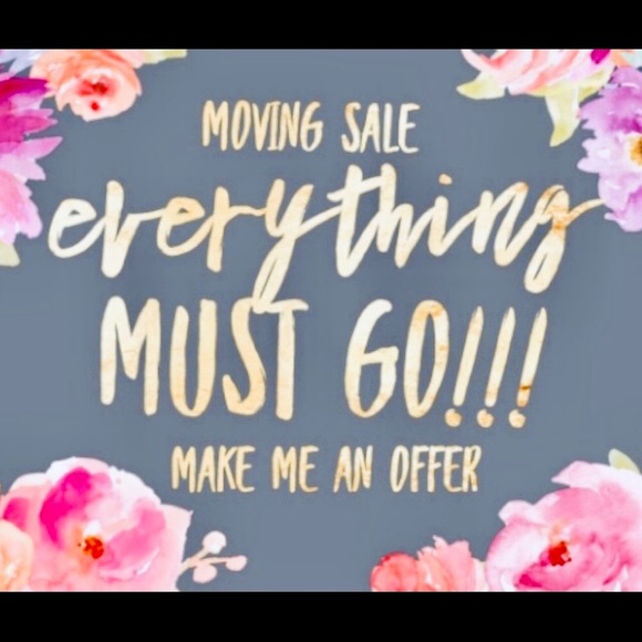 MOVING SALE!! - Thank you for visiting my Closet! - Picture 1 of 4